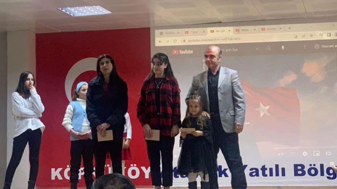 Köprüköy İstiklal Marşı'nı Güzel Okuma Yarışması